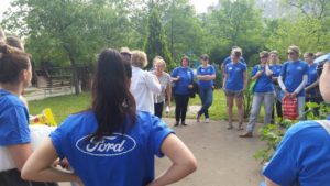 A Tavaszi Zsongás folytatódik – Ford Magyarország önkéntesei segítettek kertszépítésben